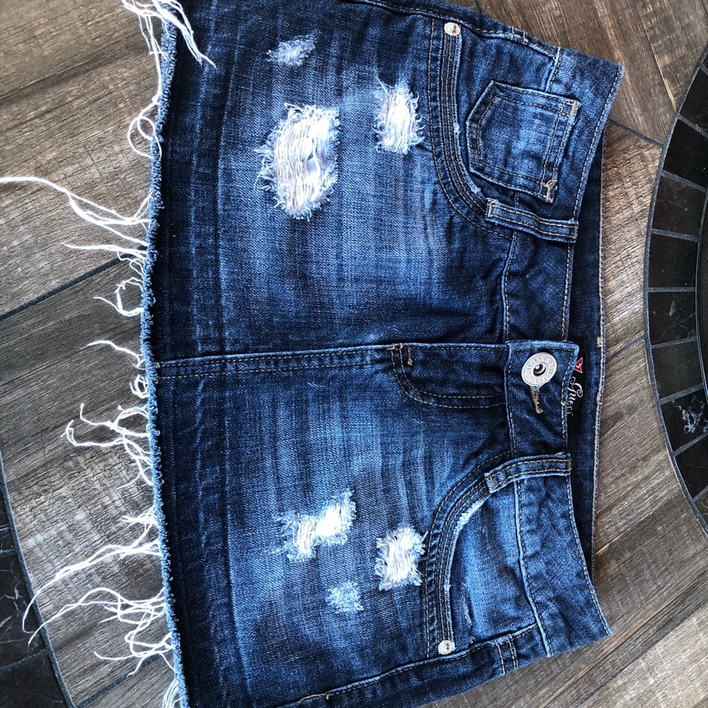 Guess jean skirt. Super cute!!!